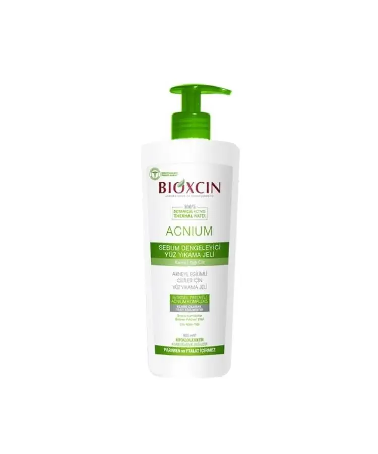 Bioxcin Acnium Sebum Dengeleyici Yüz Yikama Jeli 500 ML