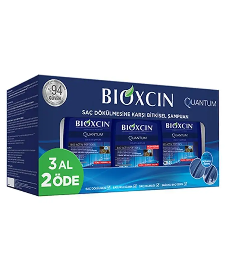 Bioxcin Quantum Kuru ve Normal Saçlar İçin Şampuan 300 ml - 3 Al 2 Öde