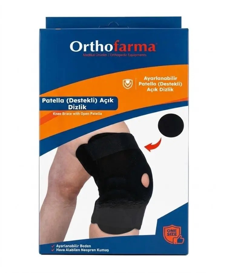 ORTHOFARMA PATELLA DESTEKLİ DİZLİK BEDENSİZ