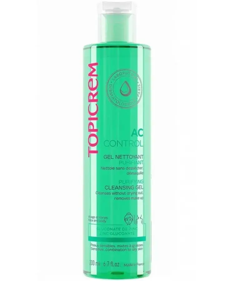 Topicrem AC Purifying Cleansing Jel 200 ML Temizleme Jeli