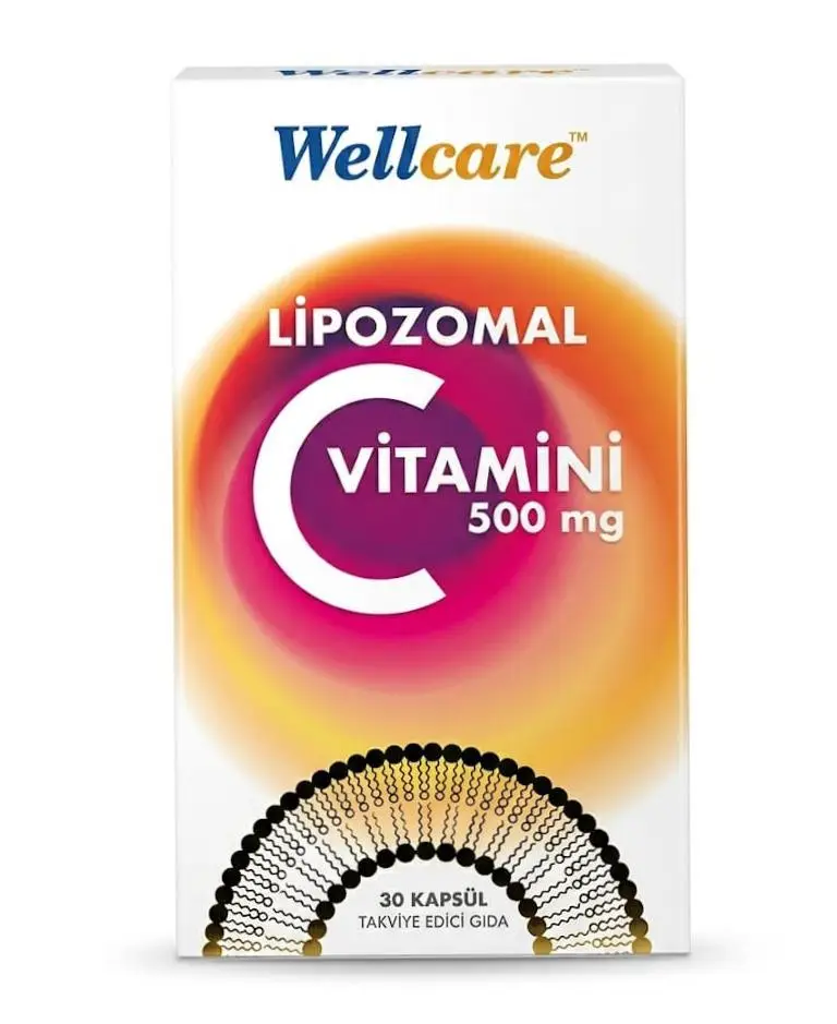 Wellcare Lipozomal C Vitamini 500 mg 30 Kapsül