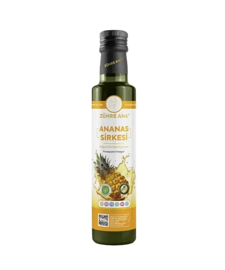 Zühre Ana Ananas Sirkesi Doğal Fermantasyon 500 ML